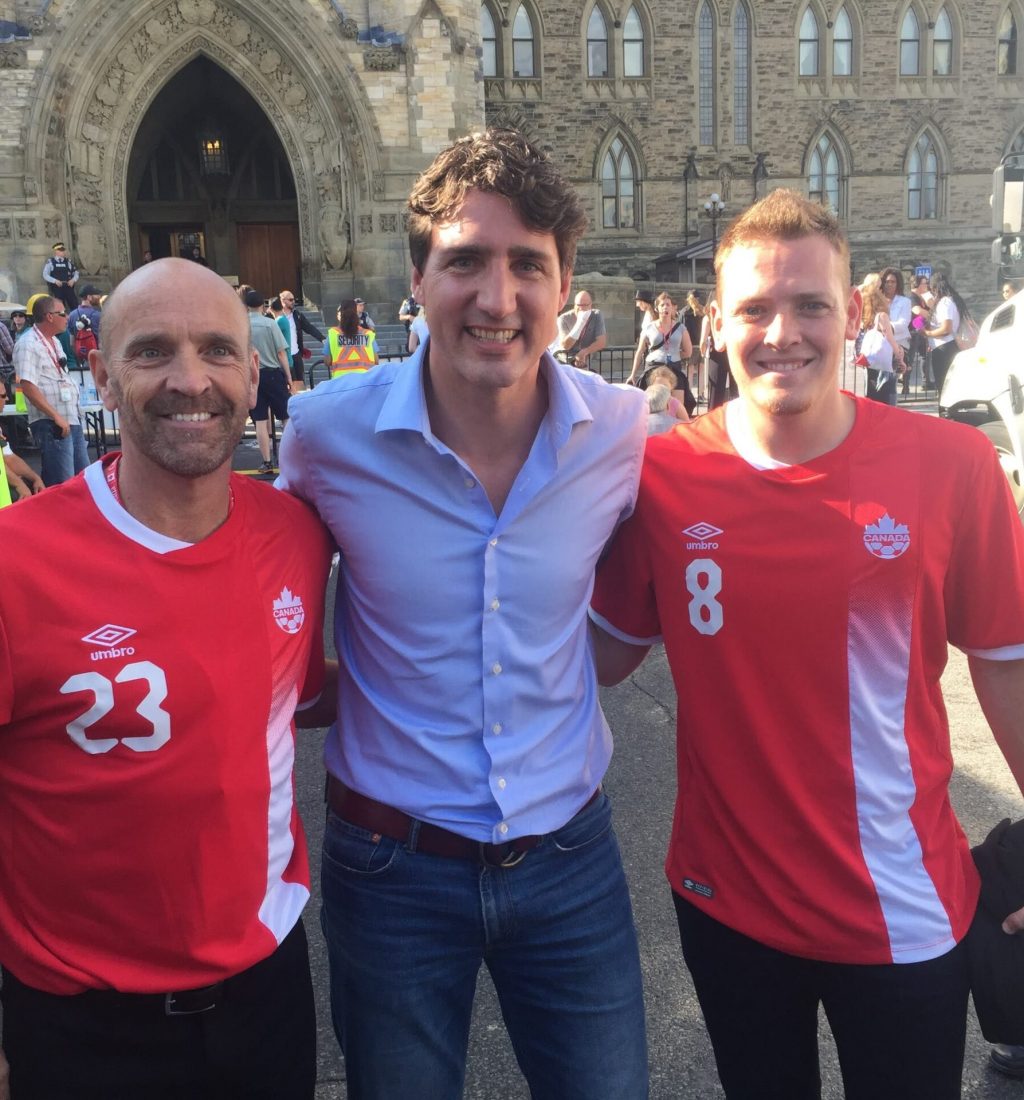 Simon and Canada's Prime Minister